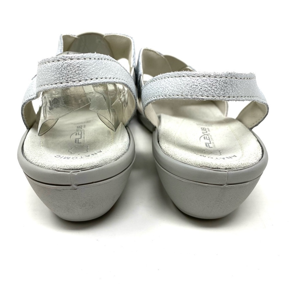 Flexus By Spring Step Risa Sandals in Silver - Picture 4 of 8